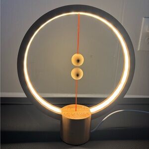 IKEA Wood Circular LED Lamp